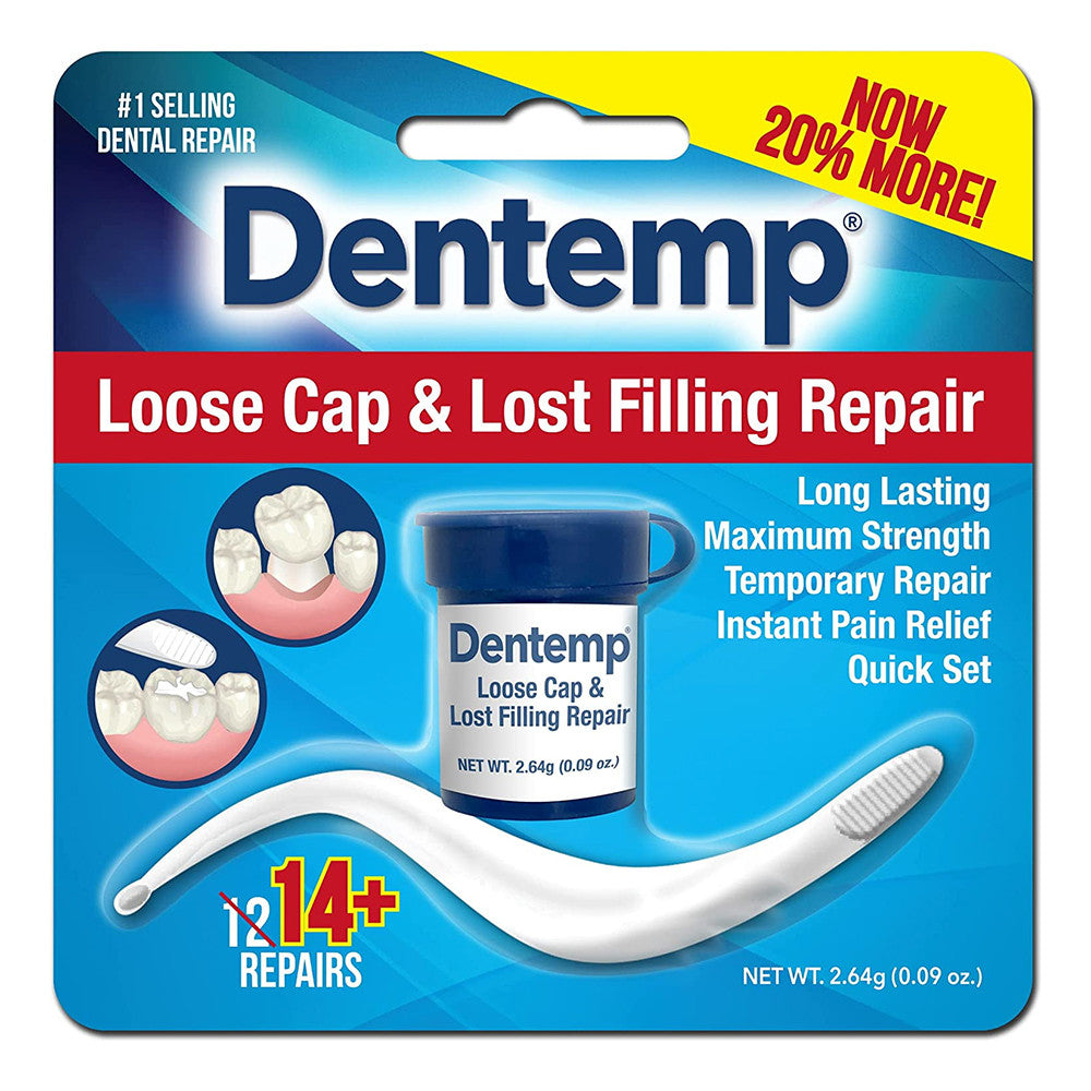 Dentemp Maximum Strength Loose Cap And Lost Filling Repair Set, 1 Ea